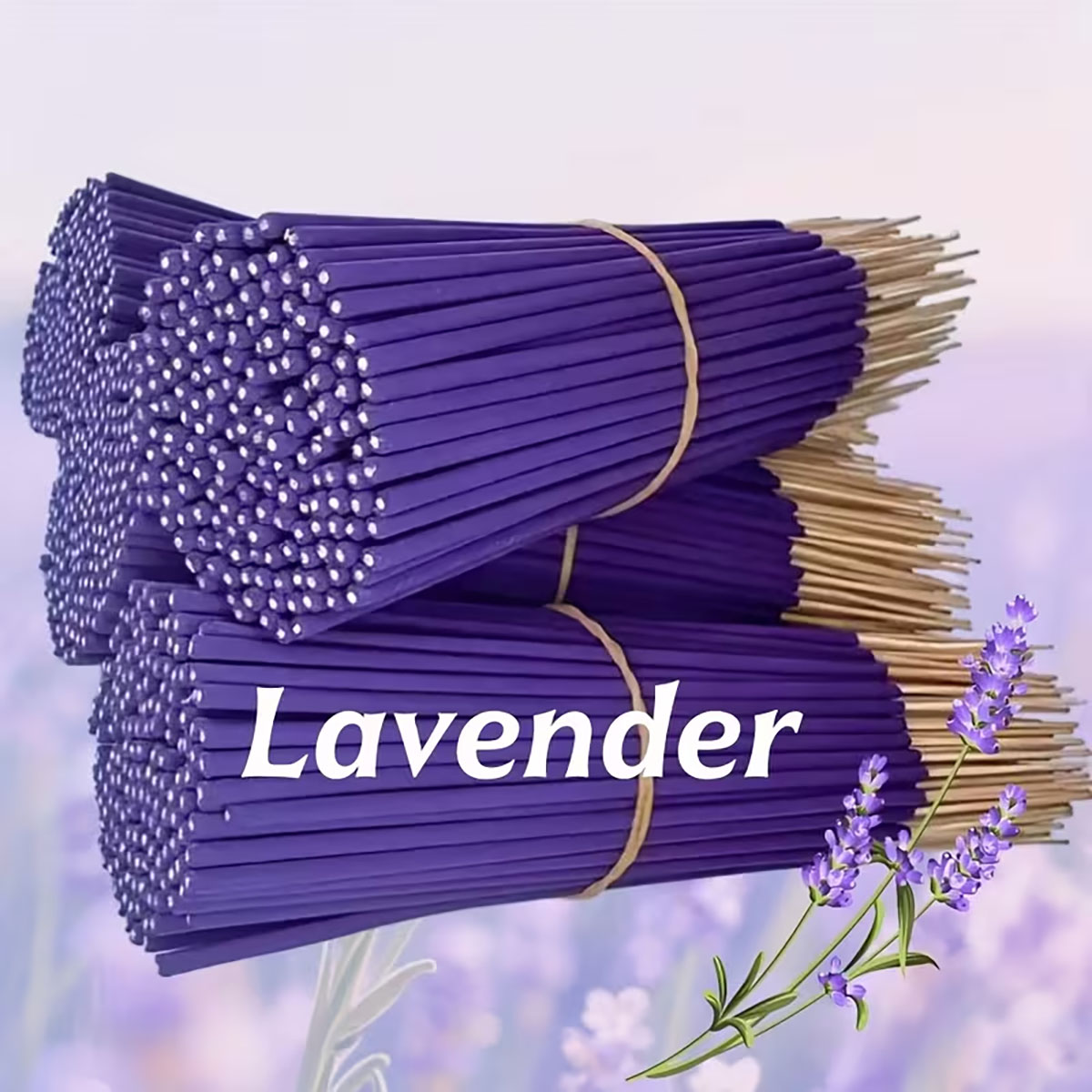 Yoga Fitness Room - Varillas de Incienso de Lavanda Premium