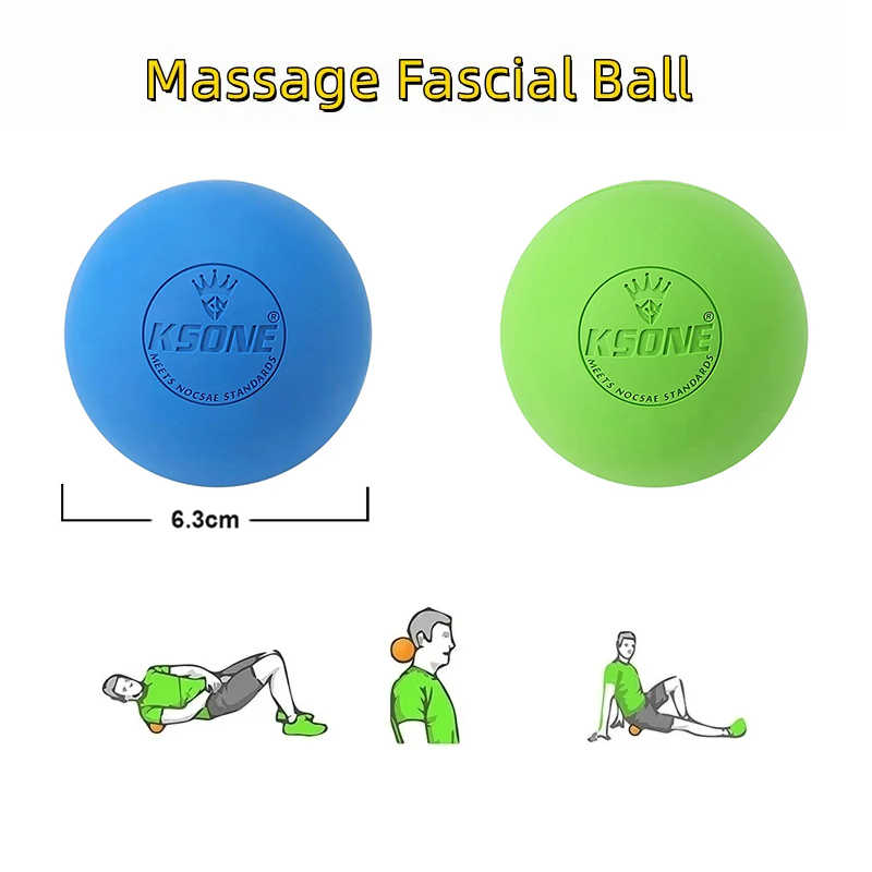 Yoga Fitness Ball - Bola de masaje de Fascia de