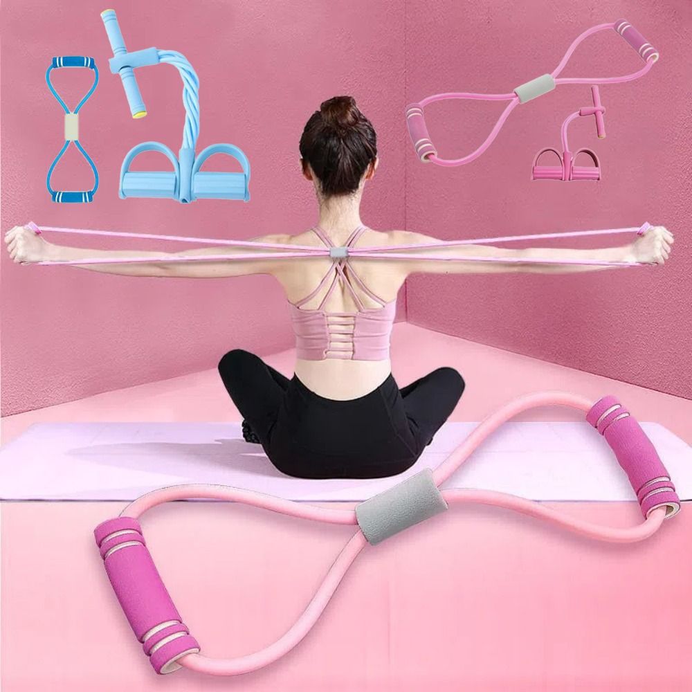 Yoga Pedal Puller Fitness Equipment - Set de 6 Bandas de Resistencia
