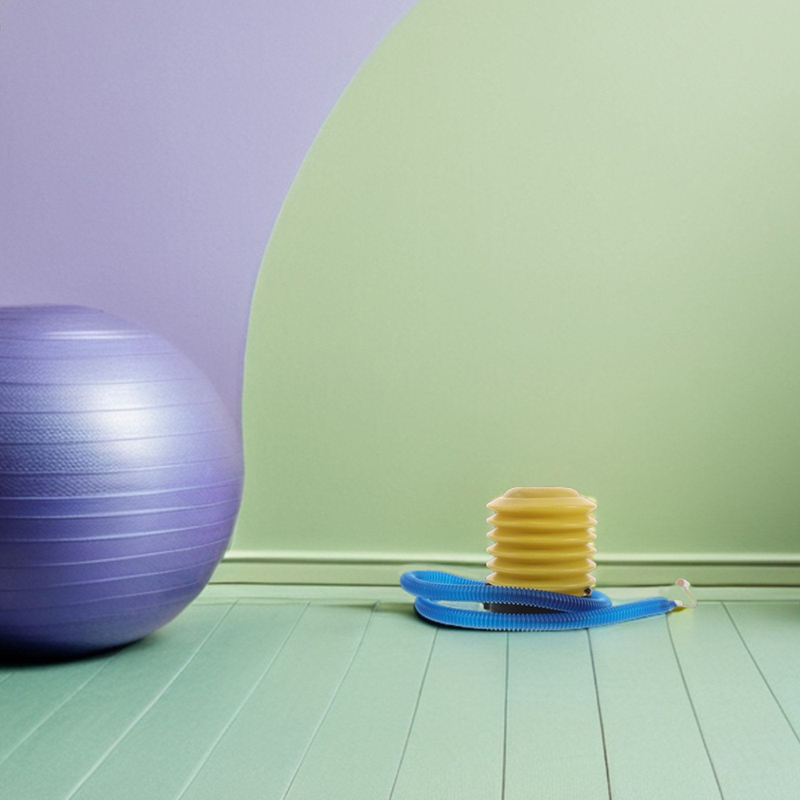 1 Juego de Inflador Manual de  - Exercise Ball Stability reseña y precio