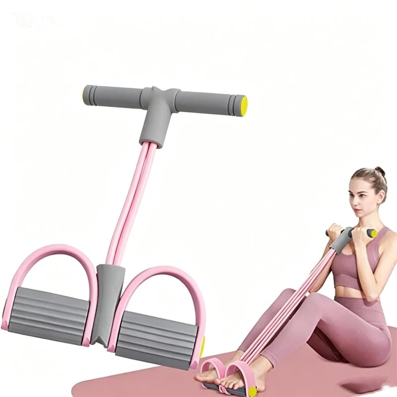 Bandas de resistencia de 4 tub - Yoga Pedal Puller Fitness Equipment reseña y precio