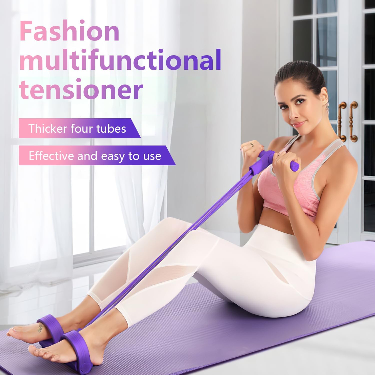 Bandas de Resistencia para Fit - Yoga Pedal Puller Fitness Equipment reseña y precio