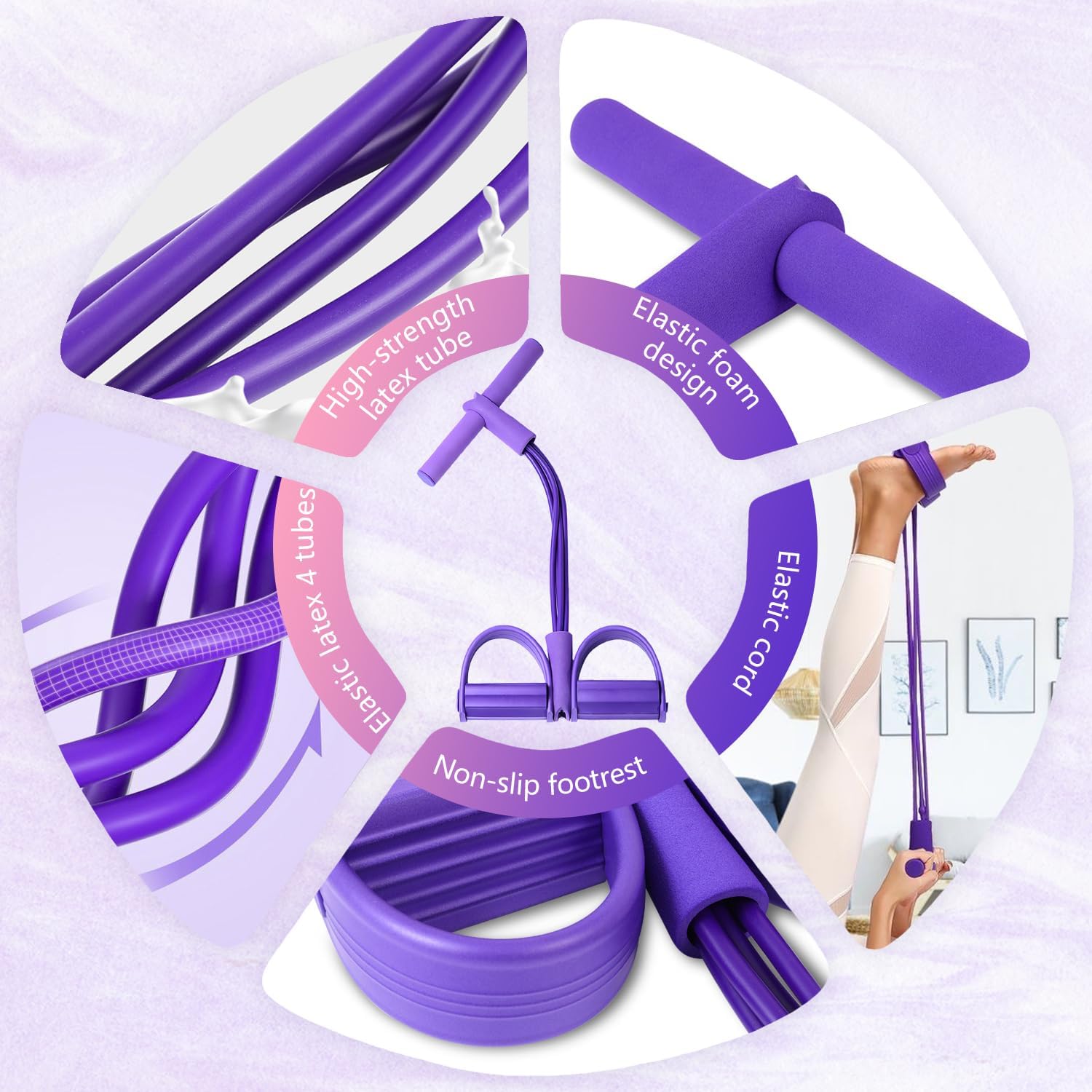 Bandas de Resistencia para Fit - Yoga Pedal Puller Fitness Equipment reseña y precio