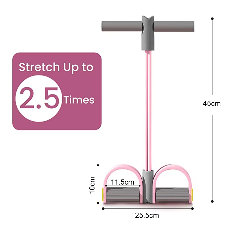 Bandas de Resistencia de 4 Tub - Yoga Pedal Puller Fitness Equipment reseña y precio