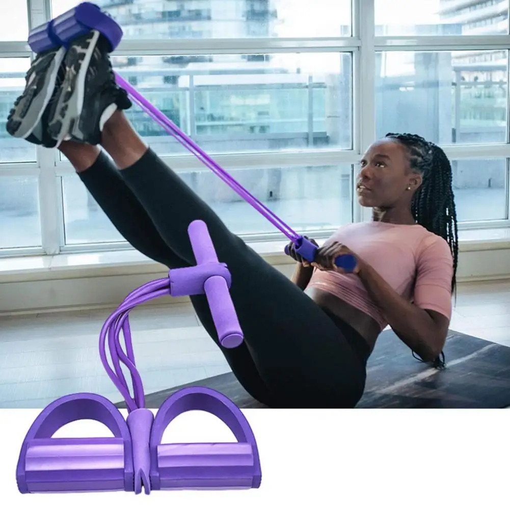 Cuerda de tensión con mango an - Yoga Pedal Puller Fitness Equipment reseña y precio
