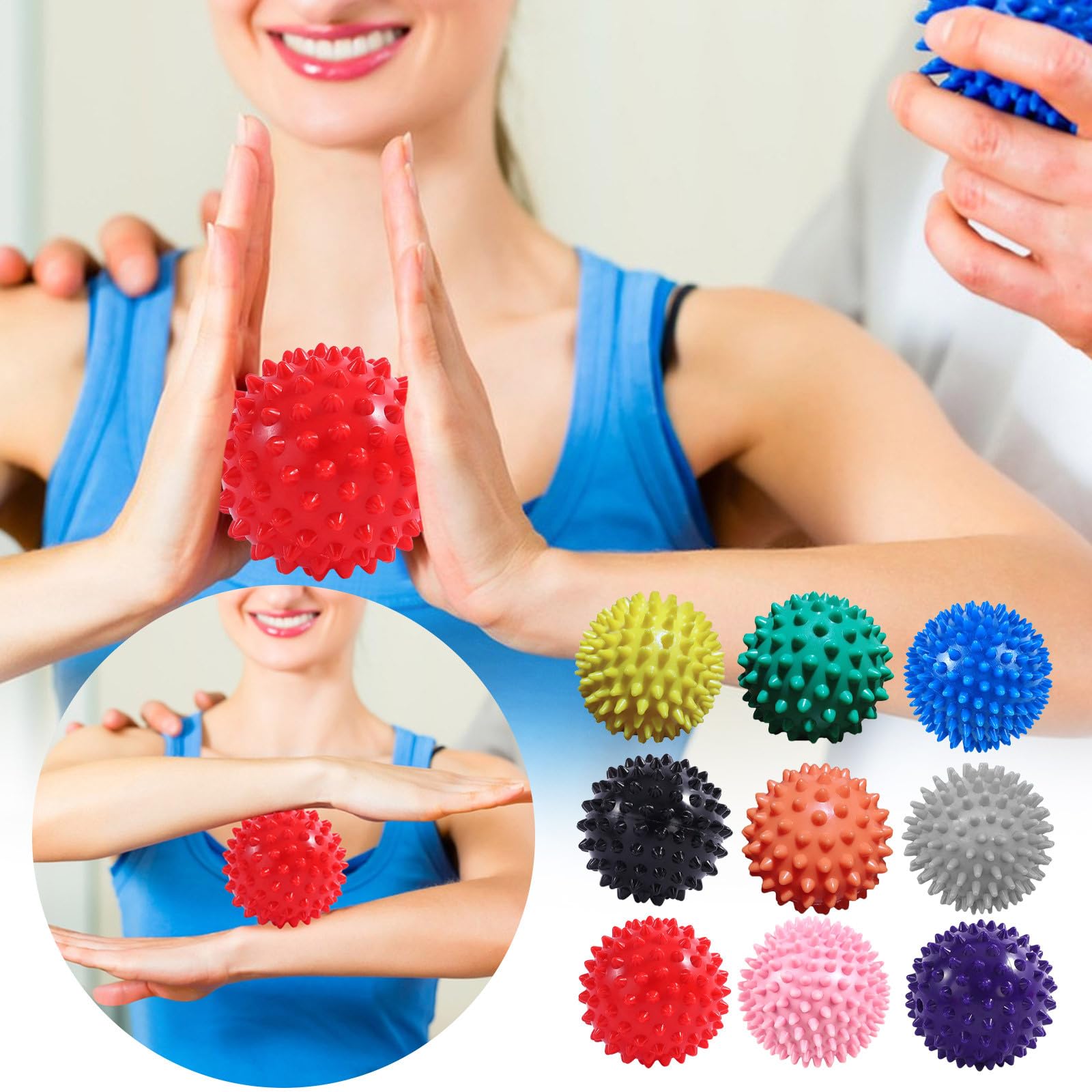 Pelota de Masaje para Relajaci - Yoga Fitness Ball reseña y precio