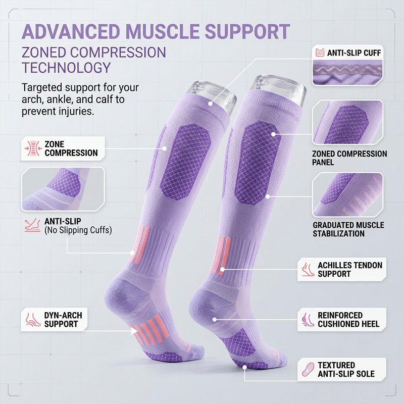1/6 Pares de Calcetines Largos - Yoga & Fitness With Faye The Well Being Studio Abbots Langley reseña y precio