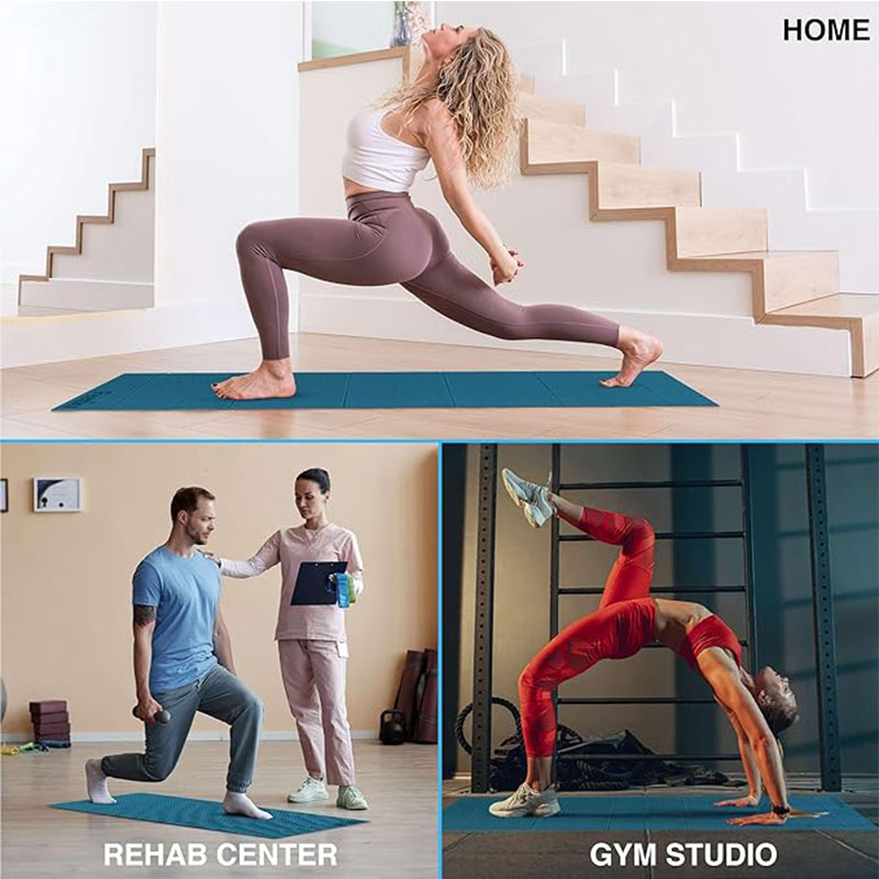Tapete de Yoga Personalizado d - Yoga Fitness Logo Design reseña y precio