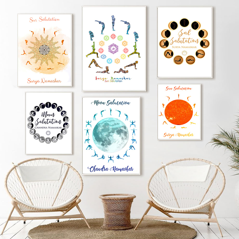 Posa de Yoga, sol, luna, Salut - Yoga Fitness Room reseña y precio