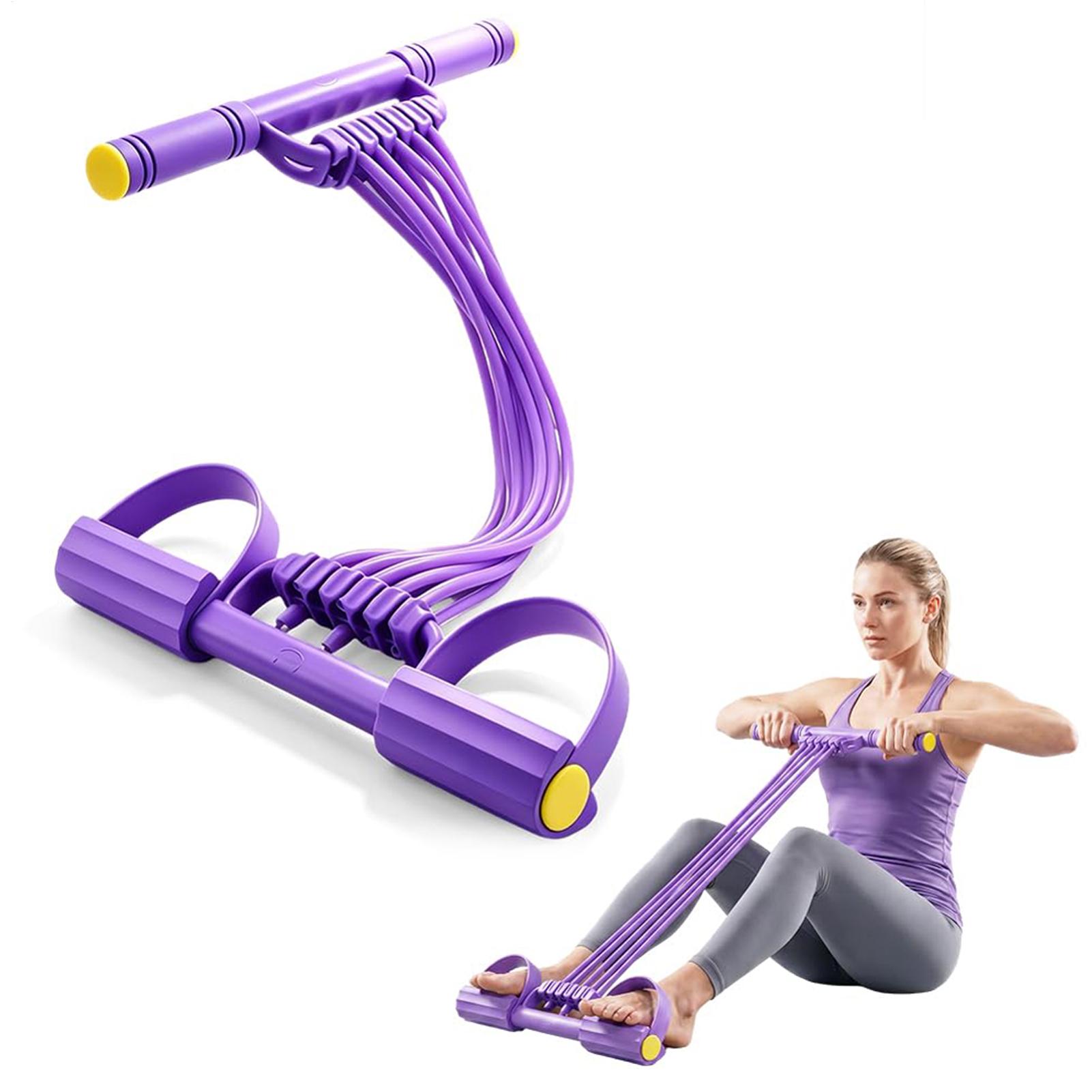 Banda de resistencia con pedal - Yoga Pedal Puller Fitness Equipment reseña y precio