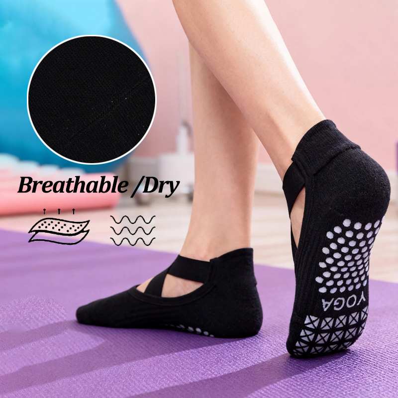 Calcetines de yoga antidesliza - Yoga Dance & Fitness Center Llc reseña y precio