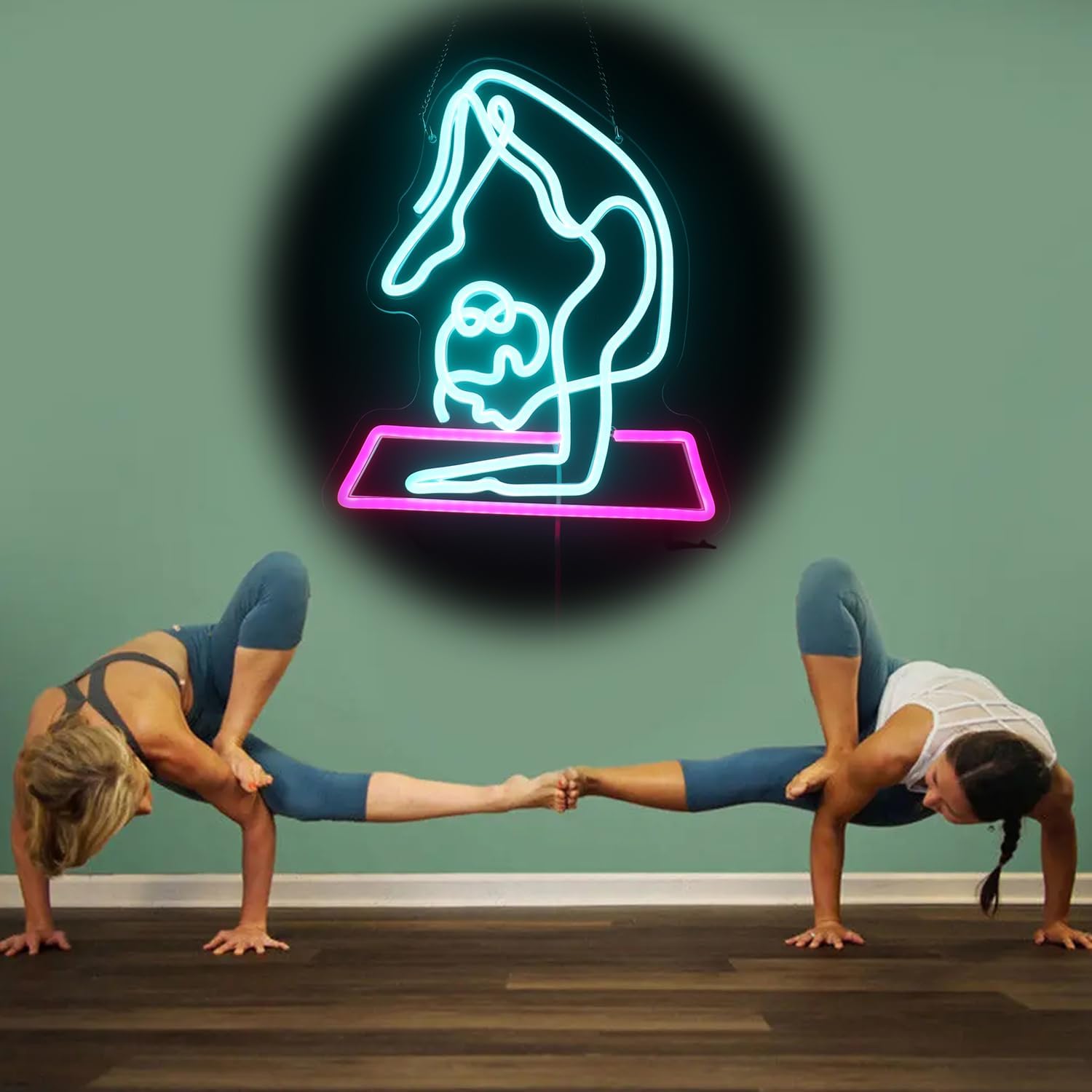 Letrero de Yoga de Neón, Luz L - Yoga Fitness Room reseña y precio