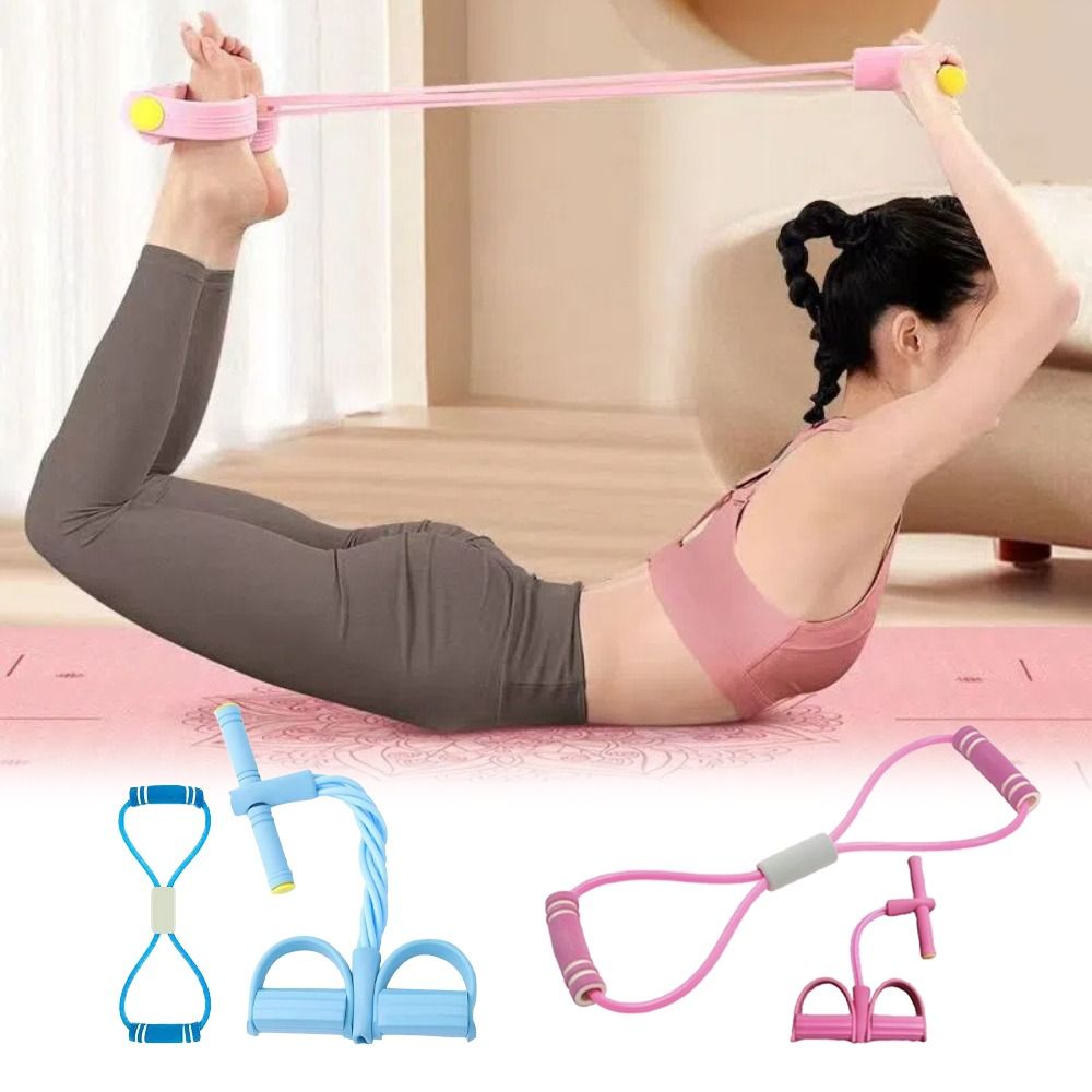 Bandas de resistencia de 6 tub - Yoga Pedal Puller Fitness Equipment reseña y precio