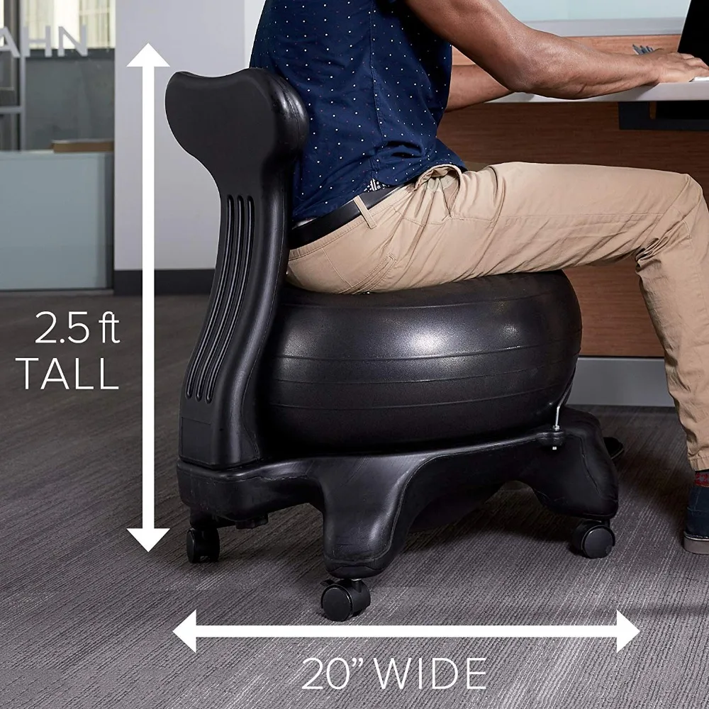 Silla de Equilibrio con Bola,  - Exercise Ball Stability reseña y precio